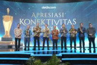TelkomGroup meraih tiga penghargaan pada ajang Apresiasi Konektivitas Digital 2026. Foto:Istimewa