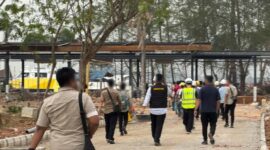 Puluhan Warga Negara Asing diamankan di wilayah Opus Bay, Marina. Foto:Dok.Imigrasi Batam