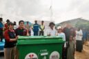 BP Batam bersama Kementerian Transmigrasi, Forkopimda, PT MEG, dan warga Tanjung Banon menggelar gotong royong besar di kawasan Rempang Eco City, Rabu (22/4/2026). Foto:Humas BP Batam
