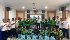 Karutan Batam Fajar bersama dengan para ojol pada Jumat (24/4/2026). Foto:Ist