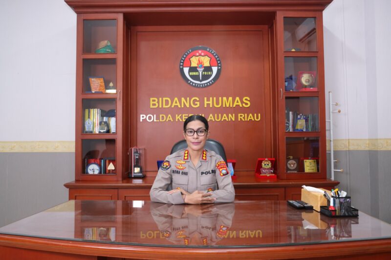 Kabid Humas Polda Kepri Kombes Pol. Nona Pricillia Ohei. Foto:Humas Polda