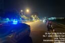 Anggota patroli Polsek Batam Kota saat di lokasi dugaan balap liar, Minggu (26/4/2026). Foto:Humas Polresta Barelang