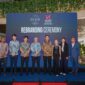 Jajaran pengembang kawasan dan menajemen foto bersama usai soft opening sekaligus rebranding dari Swiss-Belhotel, Harbour Bay Batam,  Selasa (28/4/2026). Matapedia6.com/Luci