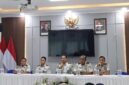 Kepala Lapas Kelas IIA Batam, Yosafat Rizanto tengah saat halal bihalal bersama media pada Rabu (1/4/2026). Foto:Rega/matapedia