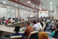 Sebanyak 50 Anggota DPRD Kota Batam ikuti rapat rapat koordinasi dengan KPk yang dilaksanakan di Ruang rapat Serbaguna, Kantor DPRD Kota Batam, Selasa (7/4/2026). Matapedia6.com/Luci