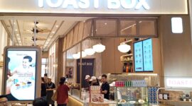 Toast box perdana hadir di K Square Mall pada Rabu (8/4/2026). Foto:Rega/matapedia