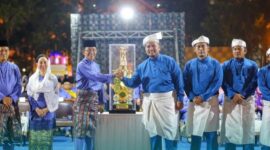 Wali Kota Batam Amsakar Achmad resmi buka MTQH pada Jumat (10/4/2026). Foto:Diskominfo Batam