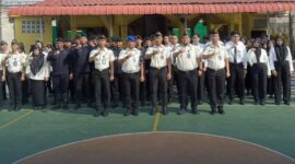 Karutan Batam Fajar bersama jajarannya dan warga binaan, Rabu (22/4/2026). Foto:Ist