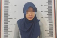 Terduga pencurian Top 100 Tembesi diamankan Polsek Sagulung. Foto:Istimewa