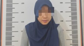 Terduga pencurian Top 100 Tembesi diamankan Polsek Sagulung. Foto:Istimewa