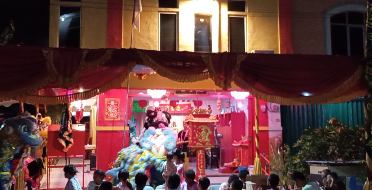 HUT ke-10 Klenteng Jin Shan Tang, Kamis (30/4/2026). Foto:Rega/matapedia