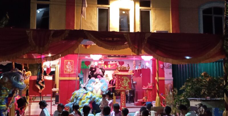 HUT ke-10 Klenteng Jin Shan Tang, Kamis (30/4/2026). Foto:Rega/matapedia