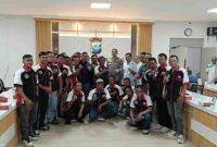 DPRD Batam dan Kapolresta Barelang serta para sopir truk pasir beberapa hari lalu. Foto:Ist