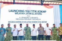 Peresmian Koperasi merah putih di Nongsa Batam, Sabtu (16/5/2026). Foto: Istimewa