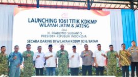 Peresmian Koperasi merah putih di Nongsa Batam, Sabtu (16/5/2026). Foto: Istimewa