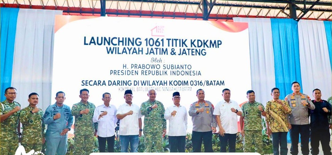 Peresmian Koperasi merah putih di Nongsa Batam, Sabtu (16/5/2026). Foto: Istimewa