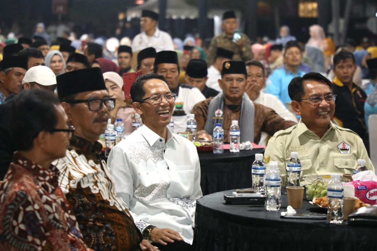 Wali kota Batam Amsakar Achmad saat hadir pelantikan pengurus PKDP dan Gempar pada Sabtu (2/5/2026). Foto:Diskominfo