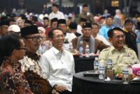 Wali kota Batam Amsakar Achmad saat hadir pelantikan pengurus PKDP dan Gempar pada Sabtu (2/5/2026). Foto:Diskominfo
