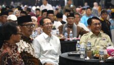 Wali kota Batam Amsakar Achmad saat hadir pelantikan pengurus PKDP dan Gempar pada Sabtu (2/5/2026). Foto:Diskominfo