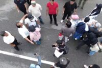 AJI kecam oknum aparat yang diduga menghalangi jurnalis saat aksi demo di Batam, Senin (4/5/2026). Foto:Istimewa