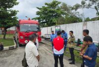 Pertamina Sidak salah satu SPBU wilayah Pekanbaru. Foto:Istimewa