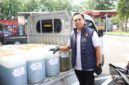 Kasat Reskrim Polresta Barelang Kompol Debby saat menunjukkan barang bukti mobil yang diduga membawa BBM subsidi, Rabu (6/5/2026). Foto:Ist