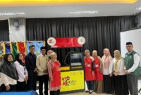 OJK dan BKKBN dan Baznas Kepri saat literasi ekonomi UMKM﻿. Foto:Istimewa