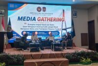 Media Gathering bersama pers dan PWI Batam beberapa hari lalu. Foto:Istimewa