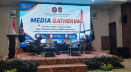 Media Gathering bersama pers dan PWI Batam beberapa hari lalu. Foto:Istimewa