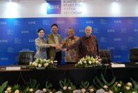 Menkeu bersama OJK dan Bank Indonesia. Foto:Istimewa