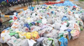 Ratusan timah ilegal diamankan Satpolairud Karimun. Foto:Humas Polda Kepri