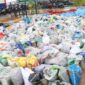 Ratusan timah ilegal diamankan Satpolairud Karimun. Foto:Humas Polda Kepri