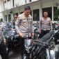 Kapolresta Barelang bersama Kasat Lantas Polresta Barelang saat mengecek kendaraan bermotor knalpot brong, Senin (11/5/2026). Foto:Istimewa