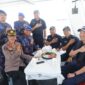 Polda Kepri bersama dengan polisi Singapura. Foto:Ist