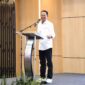 Wali Kota Batam Amsakar Achmad saat memberikan kata sambutan pada kegiatan penyampaian laporan akhir kajian optimalisasi tata kelola pengangkutan sampah di Grand Ballroom AP Premiere, Jodoh, Batuampar, Senin (18/5/2026). Matapedia6.com/Diskominfo