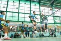 Atlet voli BP Batam dan Pgri. Foto:Istimewa
