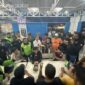 Mediasi antara driver ojek online dan oknum debt collector, Senin (18/5/2026). Foto:Dok. Polsek Batu Aji. 