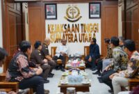 Pertamina Patra Niaga dengan Kejaksaan Tinggi Sumatera Utara guna mendukung tata kelola perusahaan yang akuntabel sekaligus menjaga kelancaran distribusi energi di wilayah Sumatera Utara dan sekitarnya, Selasa (19/5/2026). Foto:Istimewa