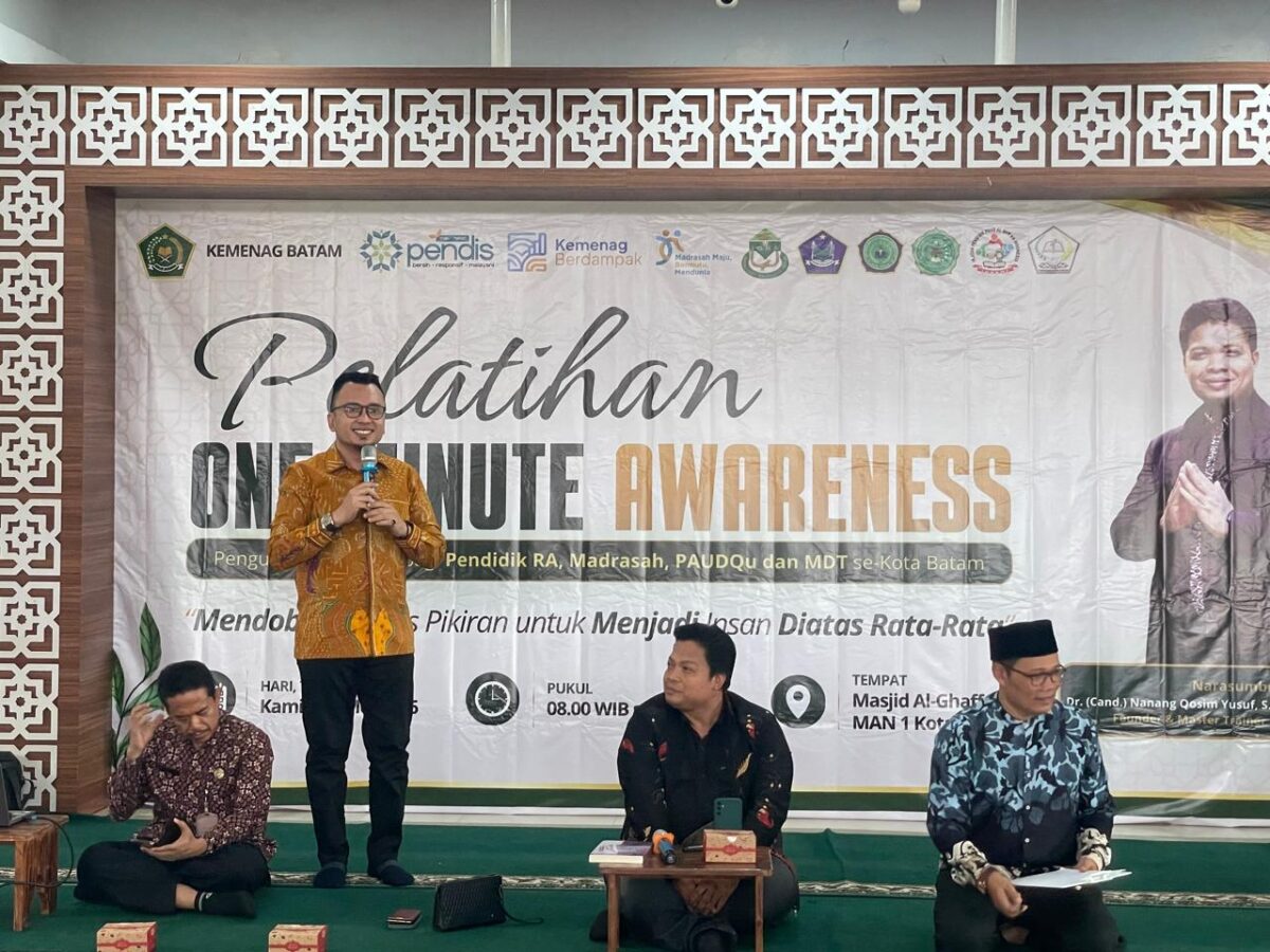 Kepala Seksi Pendidikan Madrasah, Andika Setiawan. Foto:Istimewa