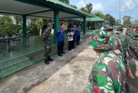 Kepala Dinas Pemadam Kebakaran dan Penyelamatan Kota Batam, Hendriana Gustini, turun langsung memimpin pelatihan didampingi Kepala Bidang Pencegahan Muhammad Hafiz pada Jumat (22/5/2026). Foto:Dok. Hafiz untuk matapedia