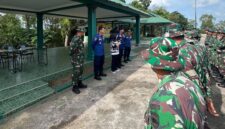 Kepala Dinas Pemadam Kebakaran dan Penyelamatan Kota Batam, Hendriana Gustini, turun langsung memimpin pelatihan didampingi Kepala Bidang Pencegahan Muhammad Hafiz pada Jumat (22/5/2026). Foto:Dok. Hafiz untuk matapedia