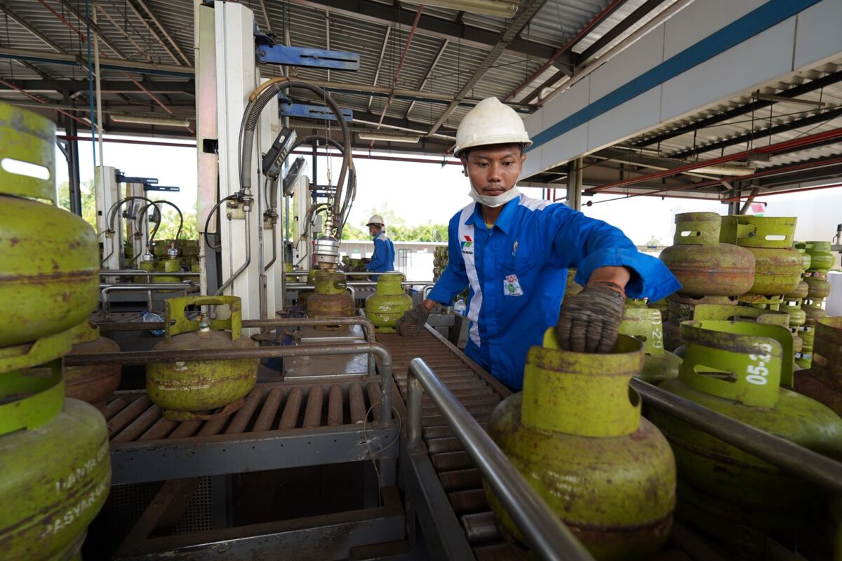 Pertamina tambah pasokan gas elpiji 3 kg di Sumbagut. Foto:Istimewa