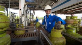 Pertamina tambah pasokan gas elpiji 3 kg di Sumbagut. Foto:Istimewa