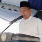 Sekretaris Daerah Kota Batam Firmansyah saatemberikan kata Sambutan usai pelaksanaan salat idul Adha di dataran engku Putri Batam Centre, Rabu (27/5/2026).
Matapedia6.com/Diskominfo
