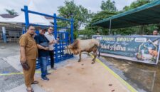 Panbil Group Salurkan 24 Hewan Kurban hingga Pulau Ngenang dan Tanjung Sauh di Batam. Foto:Istimewa