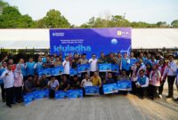 PLN Batam salurkan hewan kurban pada masyarakat, Rabu (27/5/2026). Foto:Istimewa