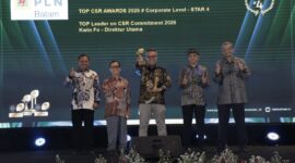 PLN Batam raih penghargaan Top CSR. Foto:Ist