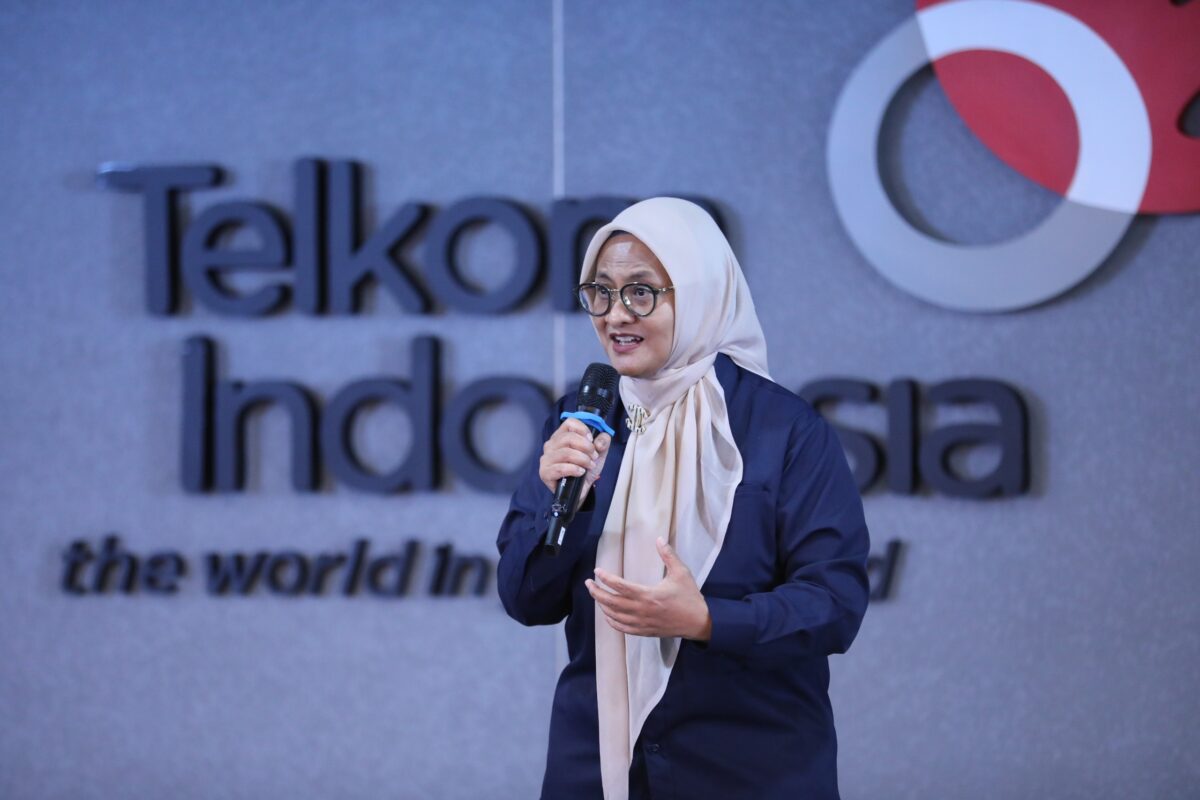 Direktur Utama Telkom Dian Siswarini. Foto:Telkom