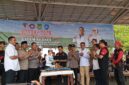 Ketua SPSI Kepri Saiful bersama pemerintah di acara May day, Jumat (1/5/2026). Foto:Rega/matapedia