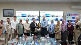 Deputi Bidang Investasi BP Batam, Fary Francis bersama pihak Mcdermott, Kamis (7/5/2026). Foto:Istimewa